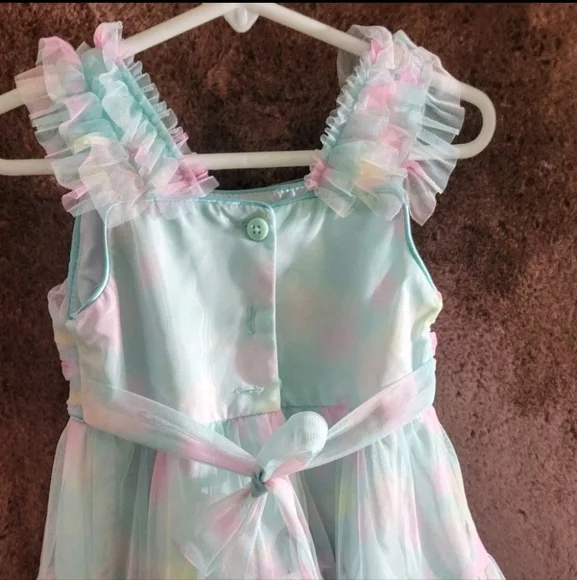 "Easter" Jona Michelle Girls Dress Pastel Summer Spring Any Occasion Size 3T - Picture 8 of 11